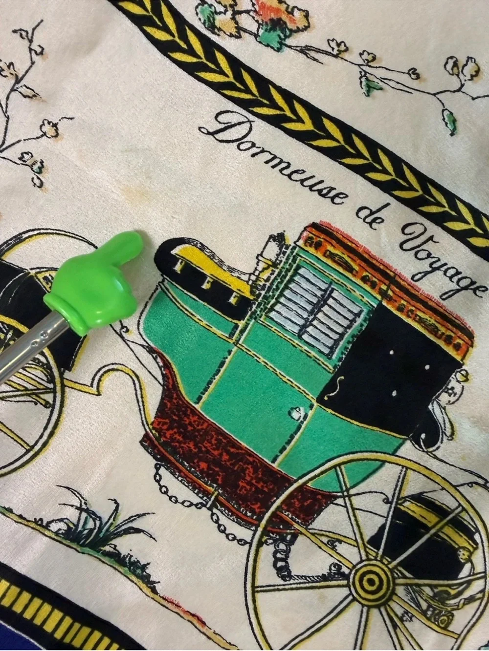 Vintage silk scarf